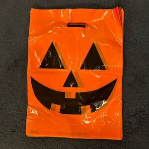 75 pumpkin Halloween bags, about 12.5” x 17.5”